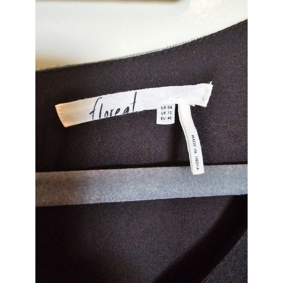 Anthropologie Floreat Ink Wash Tie Dye Dress Size 8‎ - Picture 3 of 9